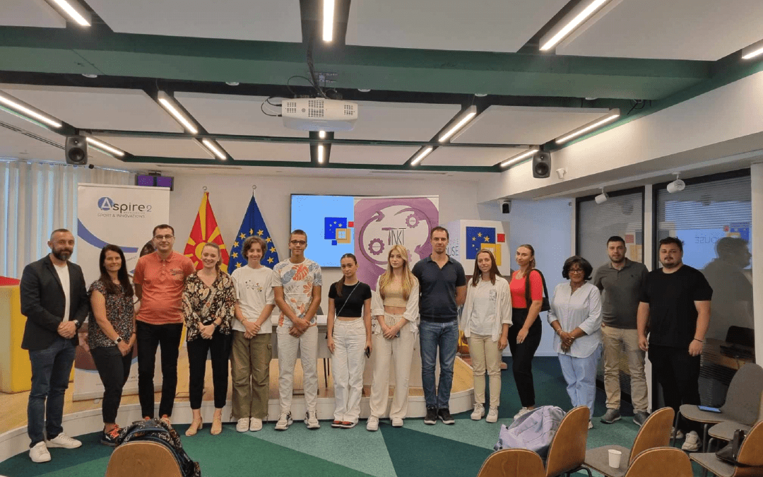 E-sport workshop at Europe House Skopje