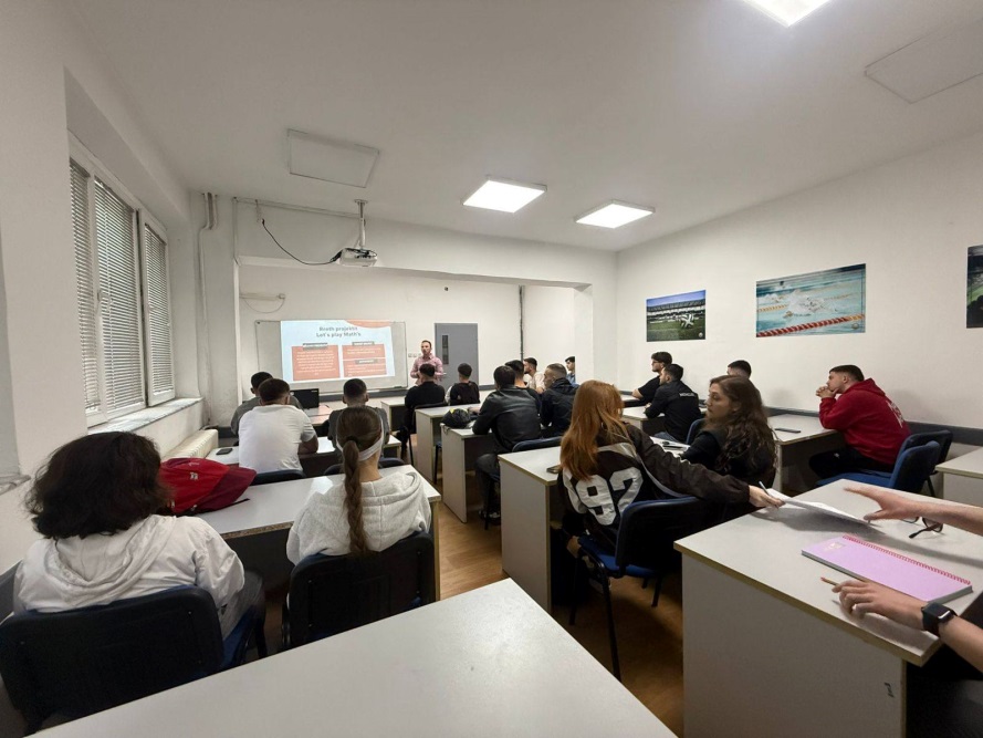 “Let’s PLAY Maths” – Workshops with Students!